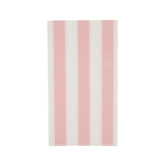 Petal Pink Signature Cabana Stripe Guest Towels - 20ct