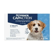 PETARMOR CAPACTION Fast-Acting Oral Flea Treatment for Small Dogs