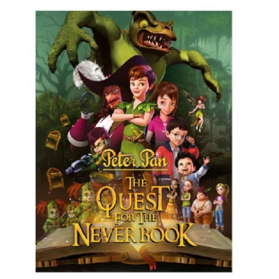 PETER PAN: THE QUEST FOR THE NEVER BOOK BD/DVD COMBO PACK