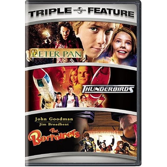 Peter Pan/Thunderbirds/Borrowers [DVD]