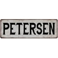 thumbnail image 1 of PETERSEN Vintage Look Gift Rustic Chic Metal Sign 6x18 206180036884, 1 of 1