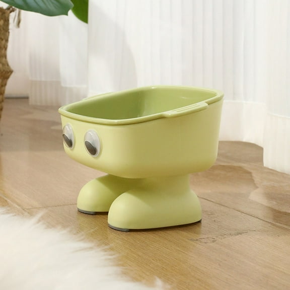 PETFULY Elevated Pet Bowl Feeder for Cats and Dogs - Non- Dish for Food and Water for Indoor Use Ideal for Small to Medium Breeds 250ml Capacity