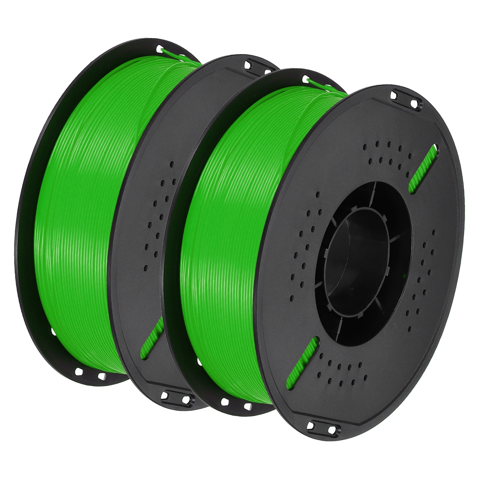 PETG 3D Printer Filament, 1.75mm 1KG High Precision Moistureproof Toughness Glossy Filament Green