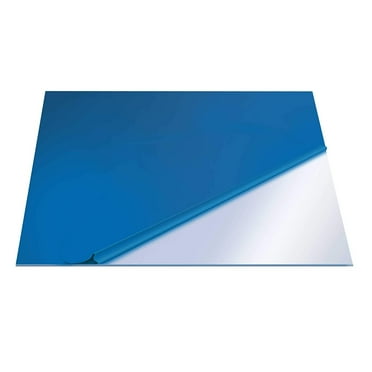 WJSP PETG Clear Plexiglass Plastic Sheets 48 x 48 inches - 40mil (.040"/1.02MM) Thickness for DIY, Display Projects and Crafts