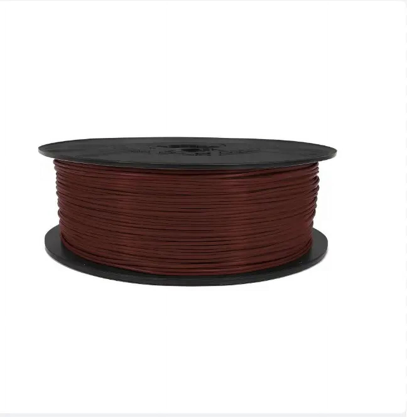 General 3d Printers PETG Filament -  1.75mm, 1KG (2.2LBS) Spool, high hardness; Low shrinkage rate; Resistant to acid and alkali (BrownRed)