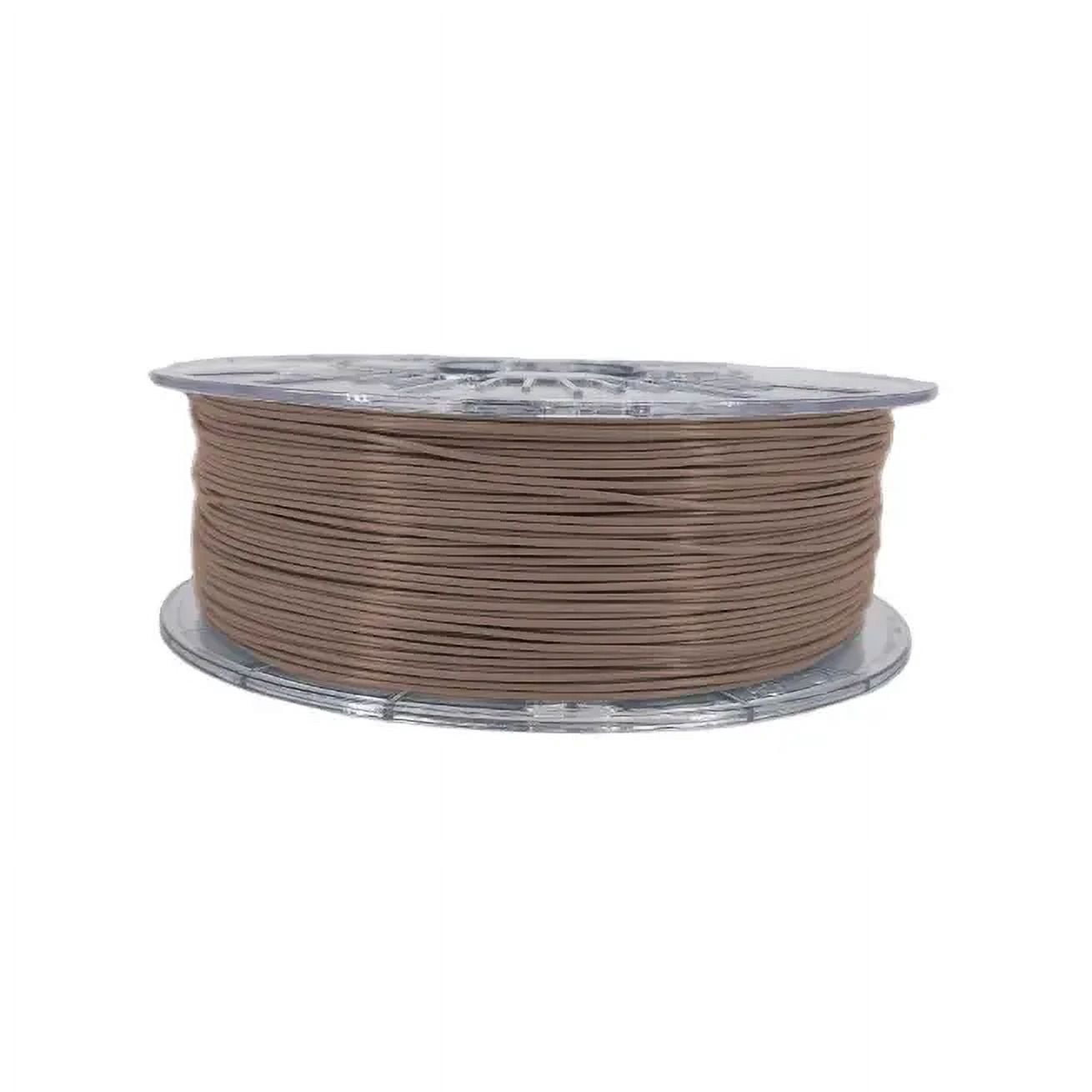 General 3d Printers PETG Filament -  1.75mm, 1KG (2.2LBS) Spool, high hardness; Low shrinkage rate; Resistant to acid and alkali (Brown)