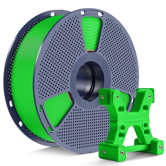 Tivkeber PETG Filament 1.75mm Neon Green, Ultra Tough, Heat Optimized, Odorless, 1kg (2.2lbs) for 3D Printer, +/- 0.02mm Accuracy