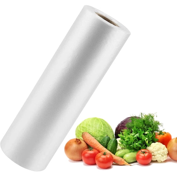 PETGLE 12”×16” Clear Plastic Produce Bags Roll, Food Storage Bags for Bread, Vegetables, Fruits, Refrigerator Storage, Kitchen,350 Pcs/Roll.
