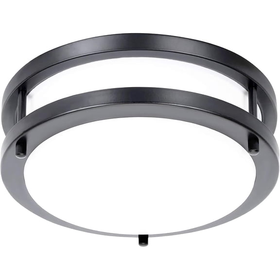PETGLE 50W Dimmable LED Flush Mount Ceiling Light Fixture, Ceiling Lights for Kitchen, Bedroom, Bathroom, Garage, Super Bright 5000 Lumens, 3000K/4000K/5000K Adjustable, UL Listed