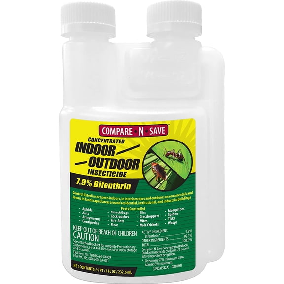 PETGLE 7.9% Bifenthrin Concentrate for Insect Control, 8-ounce