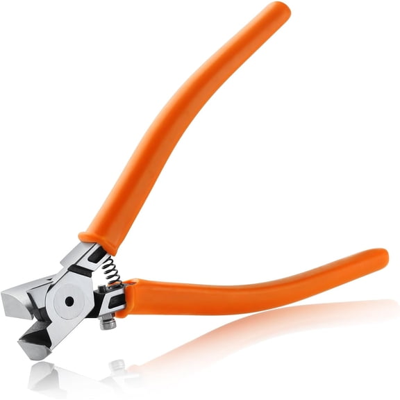 PETGLE Diagonal Cutting Pliers 90 Angled Flush Cutters For Electronic Component Wire Cutters For Jewelry Making Side Cutters For Crafting Model Sprue Wire Clippers Floral Wire Cutter Zip Tie Cutter