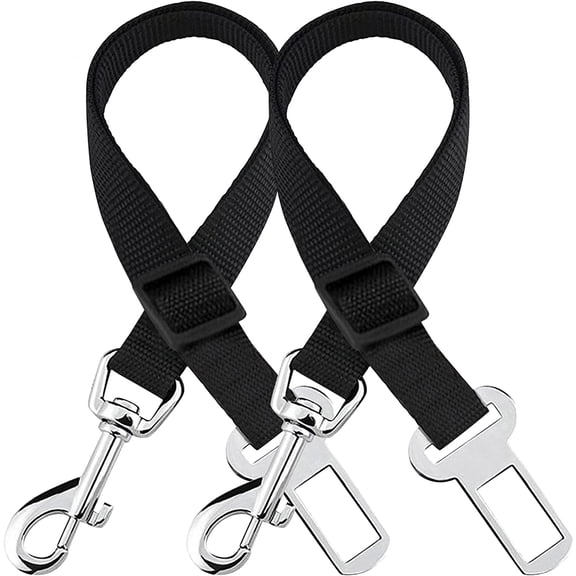 PETGLE Dog Seat Belt for Car, Adjustable Nylon Pet Seatbelt, Supports All Cars, Dog Car Leash Seat Belt, Seatbelt for Dogs, Cats & Ferrets Travel Harness