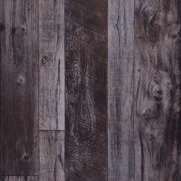 PETGLE Grey Wood Peel and Stick Shiplap Self Adhesive Wallpaper - 17.71" x 236" Wood Plank Wallpaper for Countertop, Cabinet, Shelf, Drawer, Wall, Door