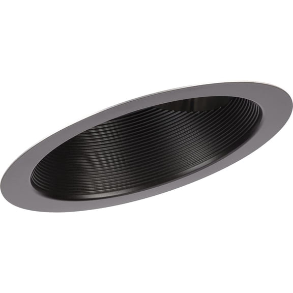 PETGLE P806008-020 6" Recessed Sloped Ceiling Step Baffle Trim Antique Bronze 6" Housing (P605A Series)