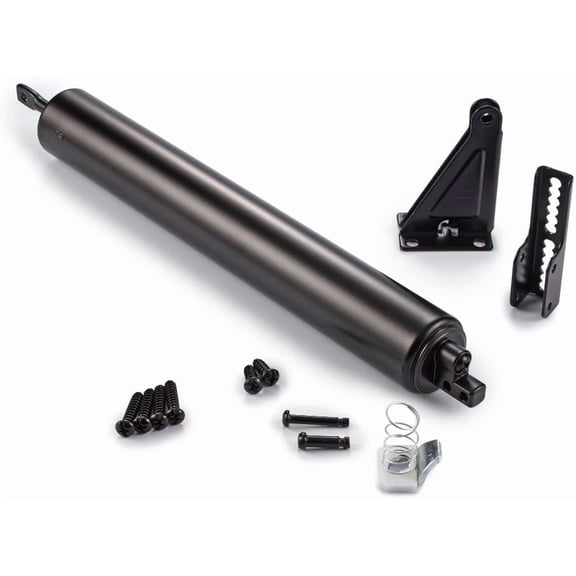 PETGLE Pneumatic Lock for Screen Door, Black (1.25-2 Inches)
