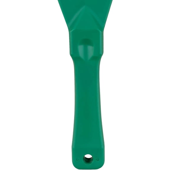 PETGLE Polypropylene Scraper Tool Food Safe Scraper for Removing Caked-On Residue in Commercial Kitchens, Plastic, 7.82 x 3 Inches, Green, (Pack of 12)
