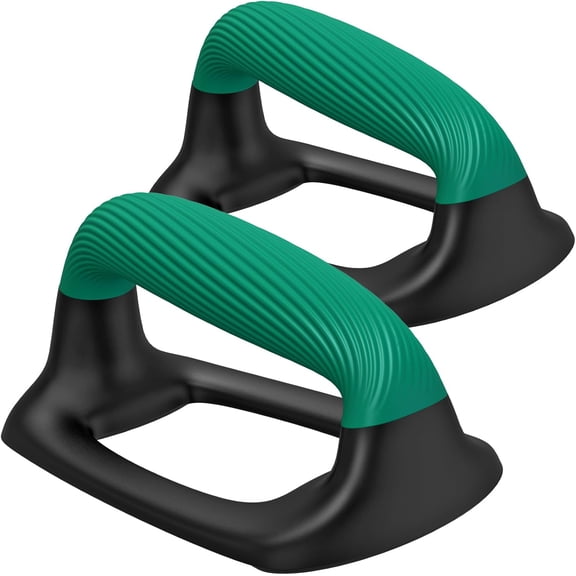 PETGLE Push Up Bars, Pushup Stands With Thickened Soft Plastic Handle, Stable and Non-Slip Base, Pushup Handles Perfect for Floor Strength Training