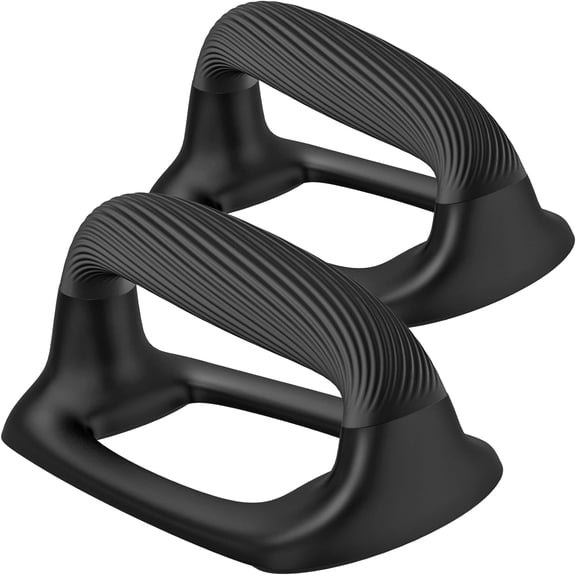 PETGLE Push Up Bars, Pushup Stands With Thickened Soft Plastic Handle, Stable and Non-Slip Base, Pushup Handles Perfect for Floor Strength Training