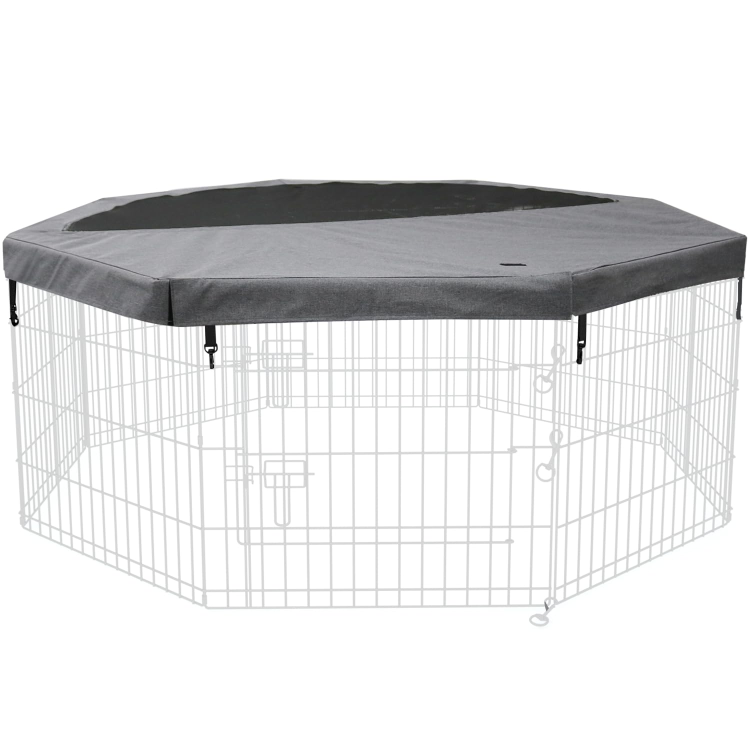 PETIME Dog Playpen Cover Sun/Rain Proof Provide Shade and Security for