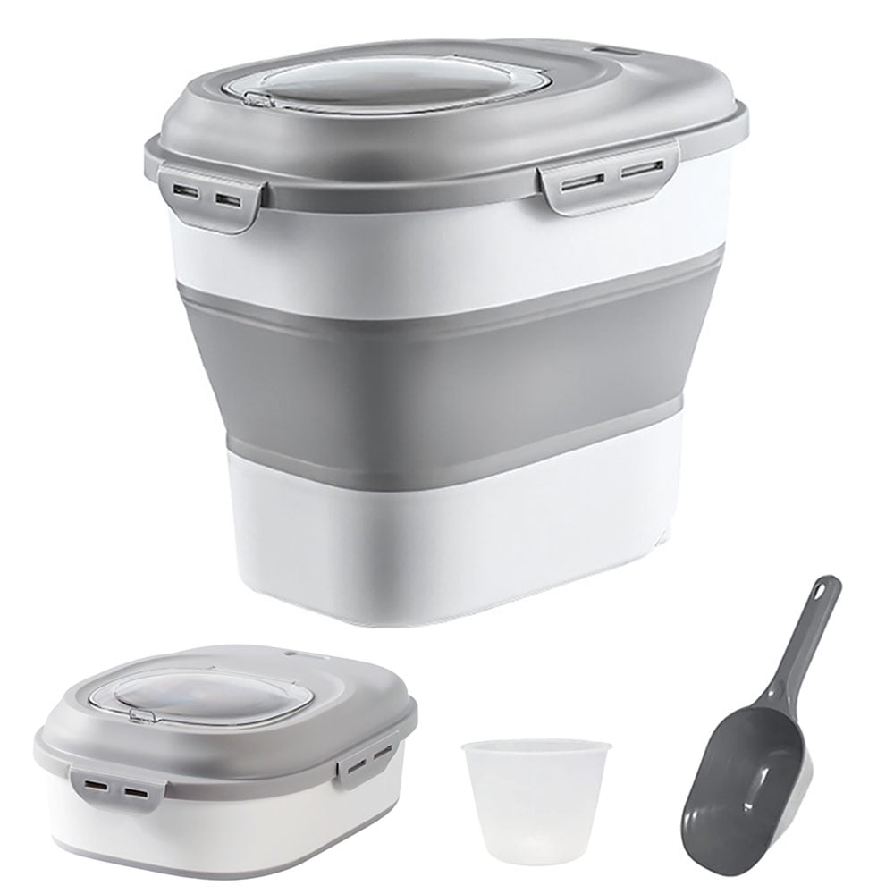 35 lb dog top food storage container