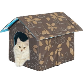 Outdoor cat house walmart sales