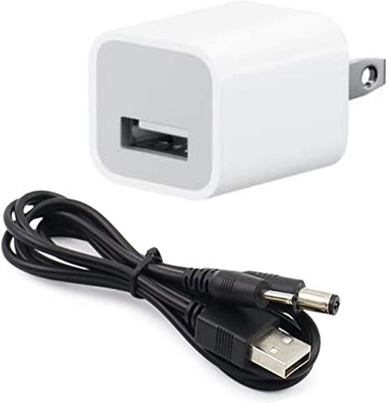 PETINCCN Extra Replacement Wall Charger with Dual Charging Cable for