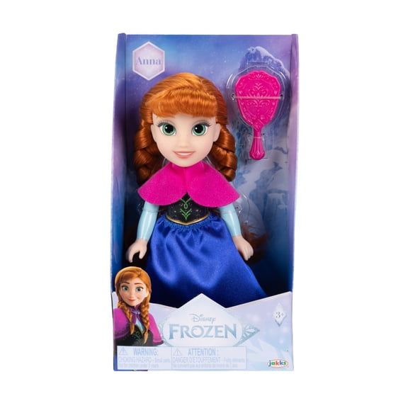 Disney Frozen Classic Anna Petite Doll with Brush and Accessories