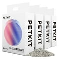 thumbnail image 1 of PETKIT 5 in 1 Mixed Cat Litter,Bentonite & Tofu Cat Litter,Advanced Odor Control Clumping Cat Litter, 4 pack/32 lbs, 1 of 7