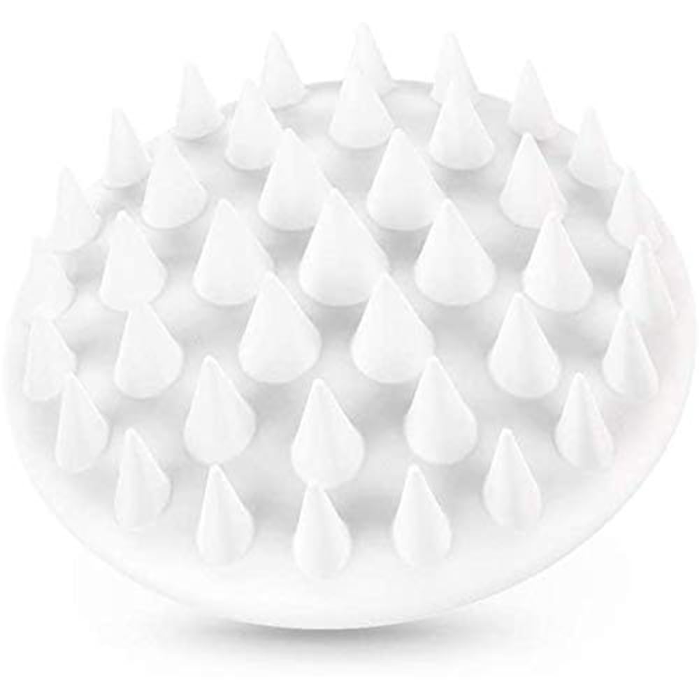 PETKIT Brush and Massager for Dogs and Cats, Pet Bath Grooming Brush, Soft Silicone, White Color Comb Brush