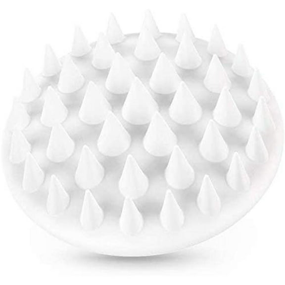 PETKIT Brush and Massager for Dogs and Cats, Pet Bath Grooming Brush, Soft Silicone, White Color Comb Brush