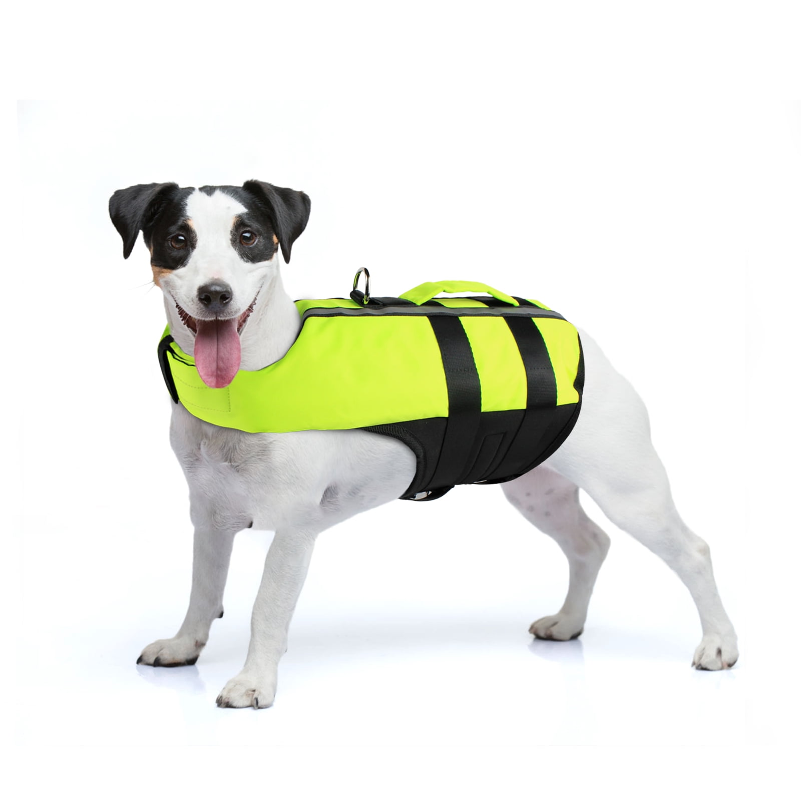 PETLESO Dog Life Jacket, Adjustable Dog Life Vest,Pet Lifesaver for ...