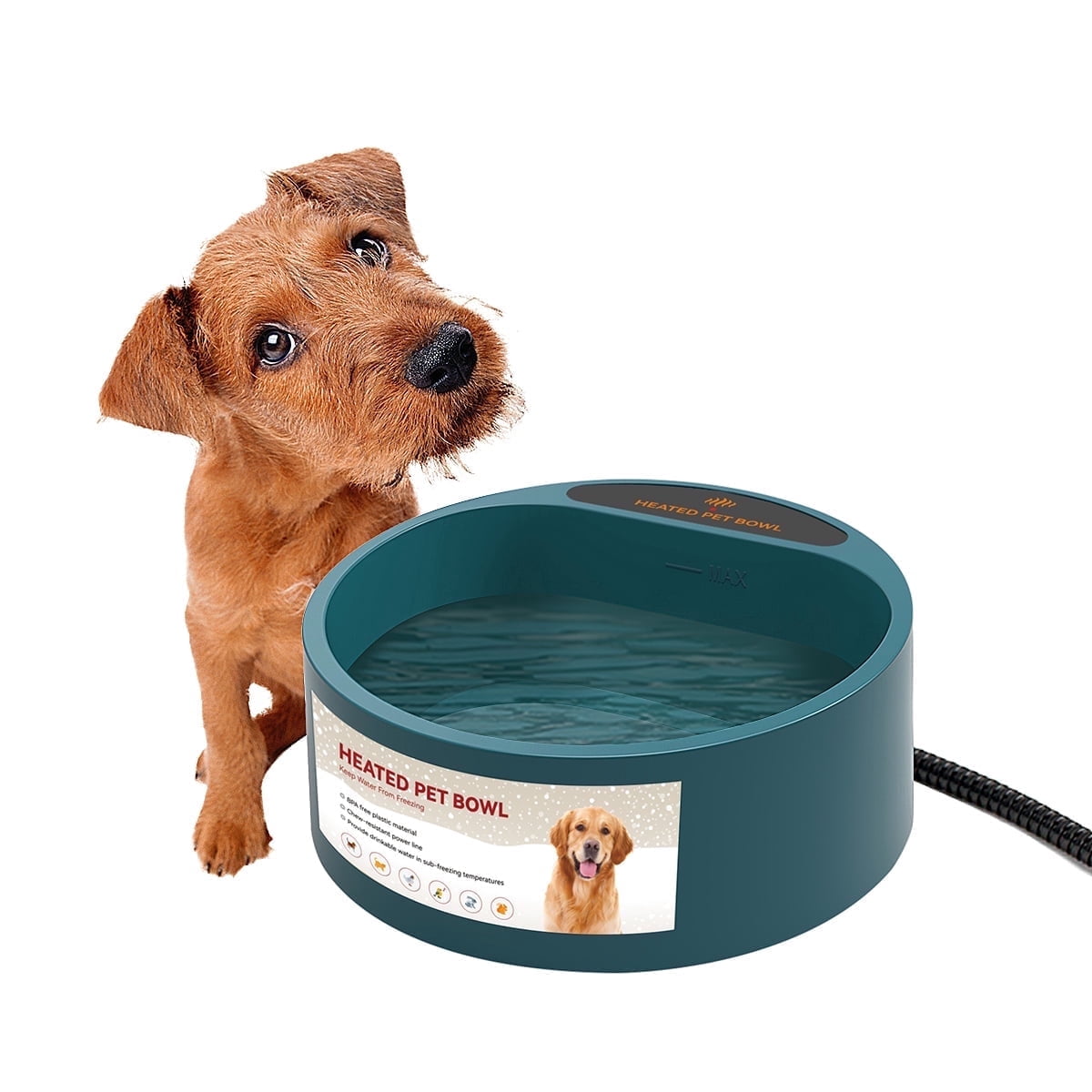 Petleso Self Filling Water Bowl For Dogs AUTOMATIC WATER BOWL For Dogs  Heated PETLESO