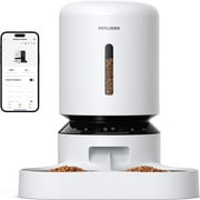 Petlibro Automatic Cat Feeder for 2 Cat, with APP Remote Feeding,5L Timed Cat Food Dispenser, Adjustable Portions 1-10 Meals/Day,Fresh Food Storage, 10s Call, Stainless Steel Bowls