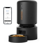 PETLIBRO Automatic Cat Feeder, 5G WiFi Pet Feeder with APP Control for Pet Dry Food, Low Food & Blockage Sensor for Cat & Dog - Single Tray