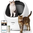 thumbnail image 1 of PETLIBRO Luma Smart Automatic Litter Box with AI Camera, Self-Cleaning, Waste Analysis, Triple Safety, Multi-Cat App Control, White, 1 of 12
