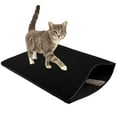 thumbnail image 1 of PETMAKER 30x24-Inch Double-Layer Waterproof Cat Litter Mat (Black), 1 of 9