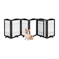 thumbnail image 1 of PETMAKER Extra Wide Freestanding Foldable Dog Gate, 1 of 6