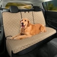 thumbnail image 1 of PETMAKER Dog Car Seat Cover for Back Seat - For Cars, Trucks, SUVs (Beige), 1 of 11