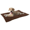 thumbnail image 1 of PETMAKER Pillow Pet Bed - Chocolate, Large, 1 of 8