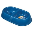 thumbnail image 1 of PETMATE 23047 Pet Feeder Dish, S, 7 oz Volume Capacity, 2-Compartment, Plastic, Pearl, 1 of 1