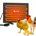 thumbnail image 1 of petnf Chicken Coop Heater 140 Watts Radiant Heat Chicken Heater Energy Efficient Design Safer Than Brooder Lamps Heater for Chicken Coop, Heating Wire UL-Compliant Two Ways to Use, 11.81''x15.74'', 1 of 7