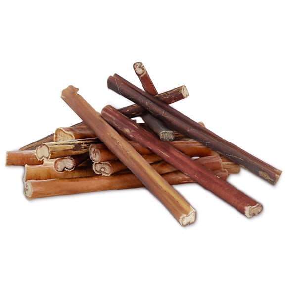 PETPURO Bully Sticks for Small Dogs, 6 in, 10 Count, Long-Lasting Natural Low Odor Beef Chews
