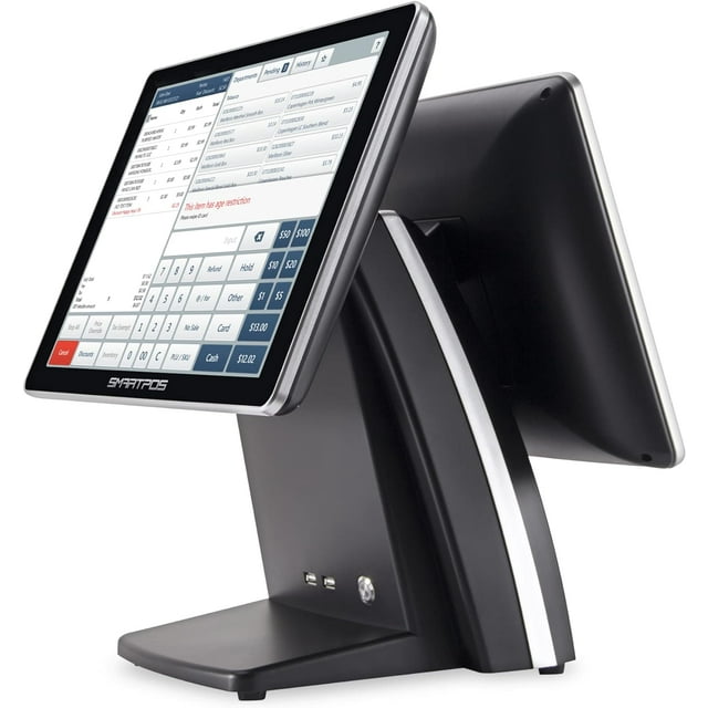 PETROSOFT SmartPOS 129, Cash Register for Small Business, Point of Sale