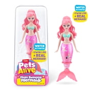 Pets Alive Magic Swimming Mermaid by ZURU - Robotic Swimming Doll Bath Toy for Kids Ages 3+