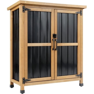 Aoxun 7.5'x5.5' Shed Outdoor Storage Shed with Triple Lockable