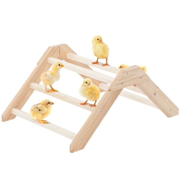 Petsfit Wooden Chicken Roosting Bar for Coops & Breeding Facilities