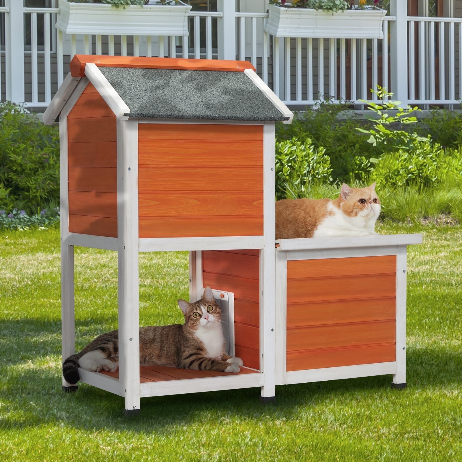 Petsfit Outdoor Cat House