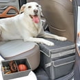 thumbnail image 1 of PETSFIT Seat Extender for Dogs, Dog Car Seat Extender for Front and Back Seat, Collapsible Car Organizer Trunk for Dogs Up to 90 LBS (Grey), 1 of 6