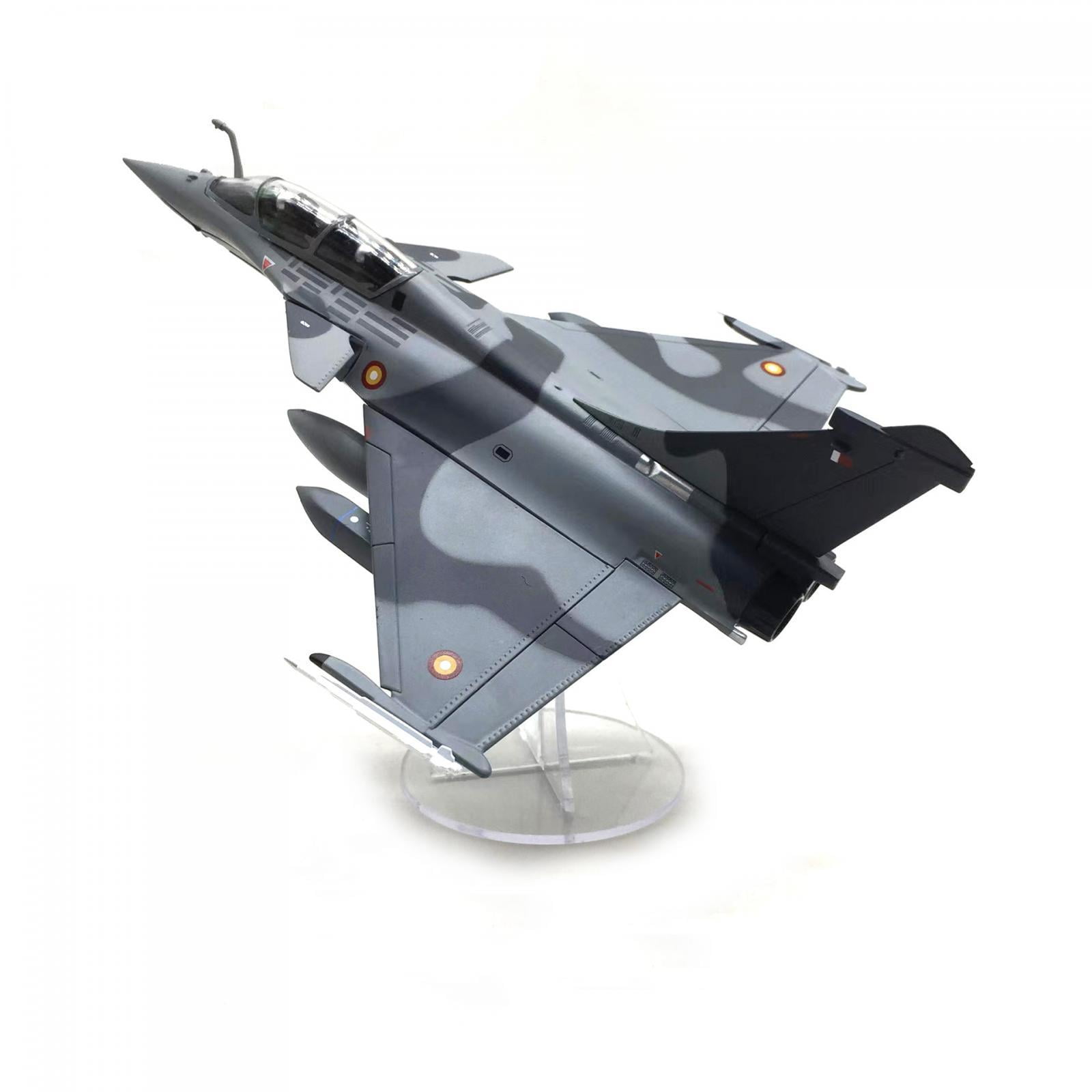 Sharplace Rafale B Kampfflugzeugmodell 1:72 – Aus Diecast-Metall, Mit Display-Ständer, Sammlerstück Fürs Regal
