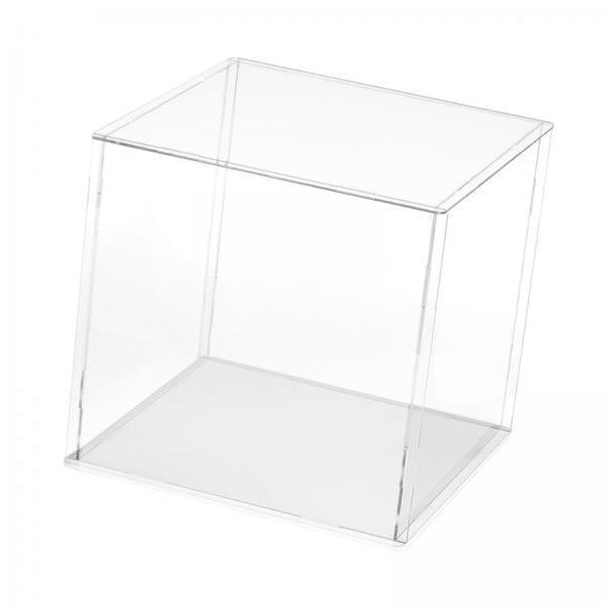 PETSOLA 2xClear Display Case Figure Display Case Transparent Storage ...